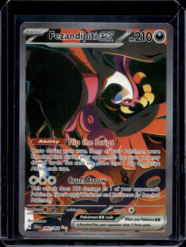 Fezandipiti ex Pokemon SV: Shrouded Fable 092/064