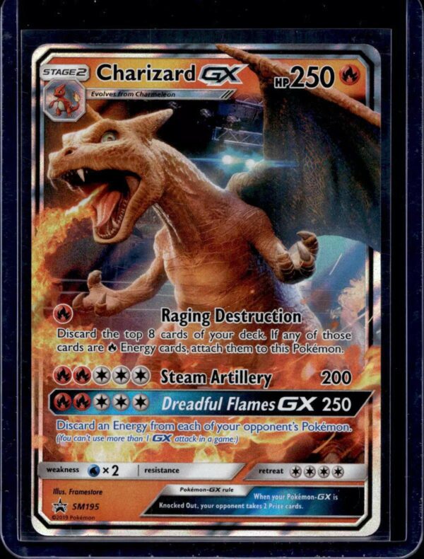 Charizard GX Pokemon SM Promos SM195