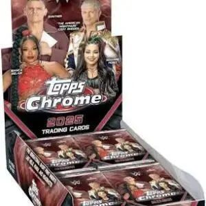 2025 Topps Chrome WWE Hobby Box