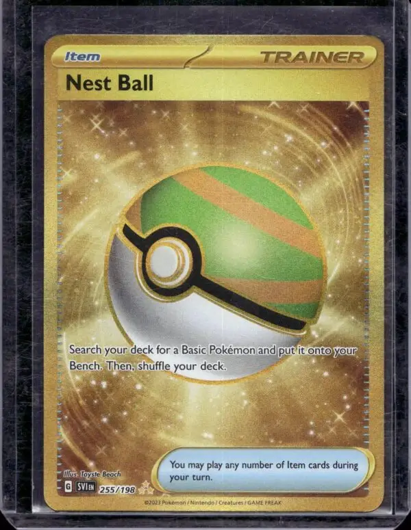 Nest Ball Pokemon SV: Scarlet & Violet 255/198