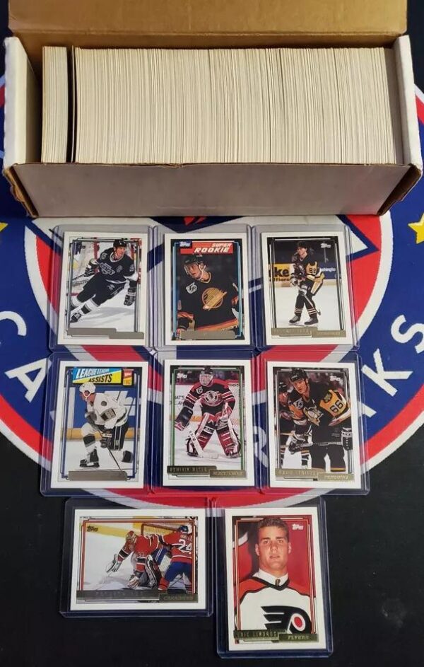 1992-93 Topps Gold Hockey Complete Set (1-529)