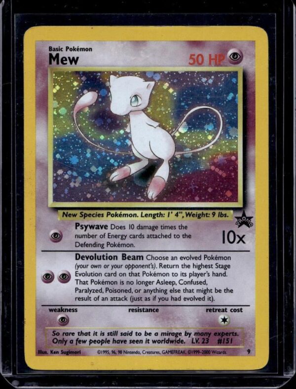 Mew Holo Pokemon WoTC Promo 9/53