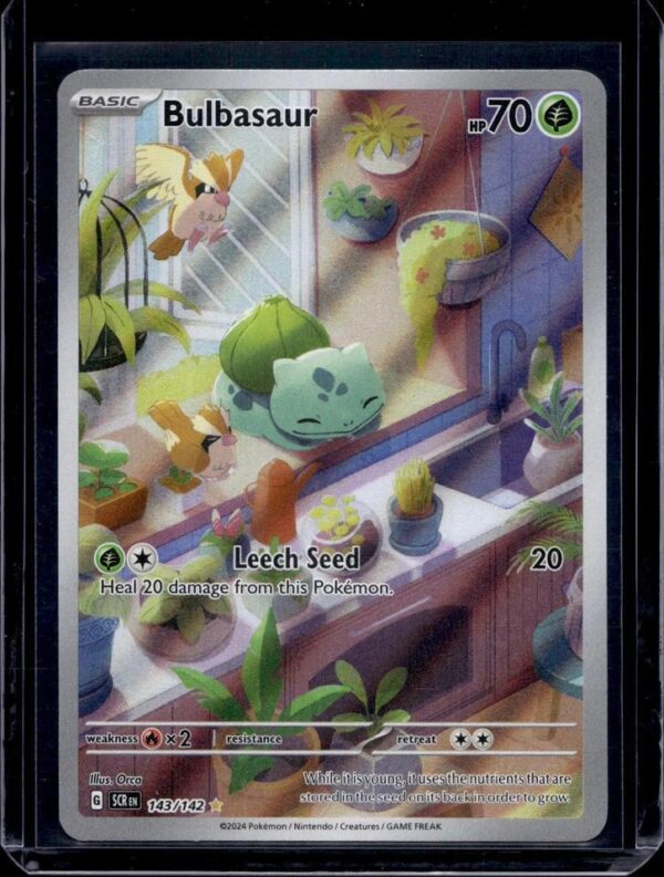 Bulbasaur Pokemon Stellar Crown 143/142