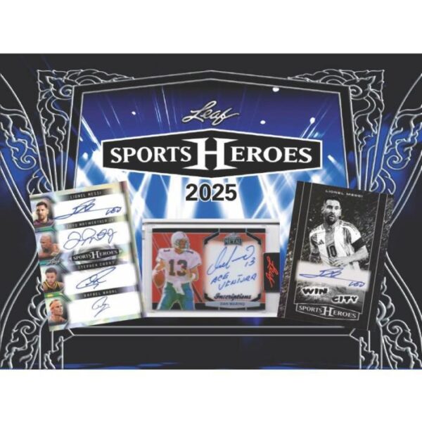 2025 Leaf Sports Heroes Hobby Box