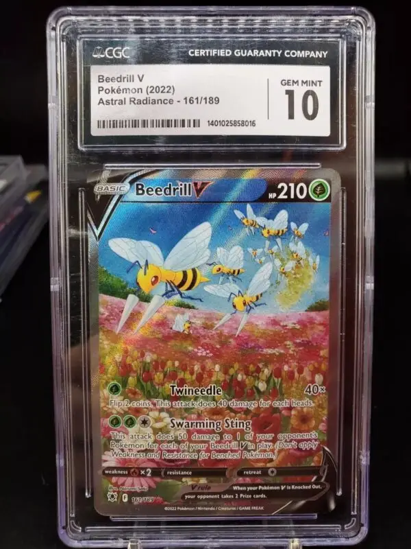 Beedrill V Pokemon Astral Radiance 161/189 CGC 10