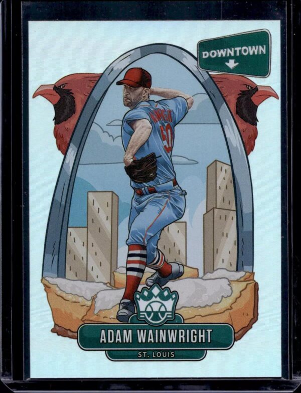 Adam Wainwright 2022 Panini Diamond Kings Downtown St. Louis Cardinals D6