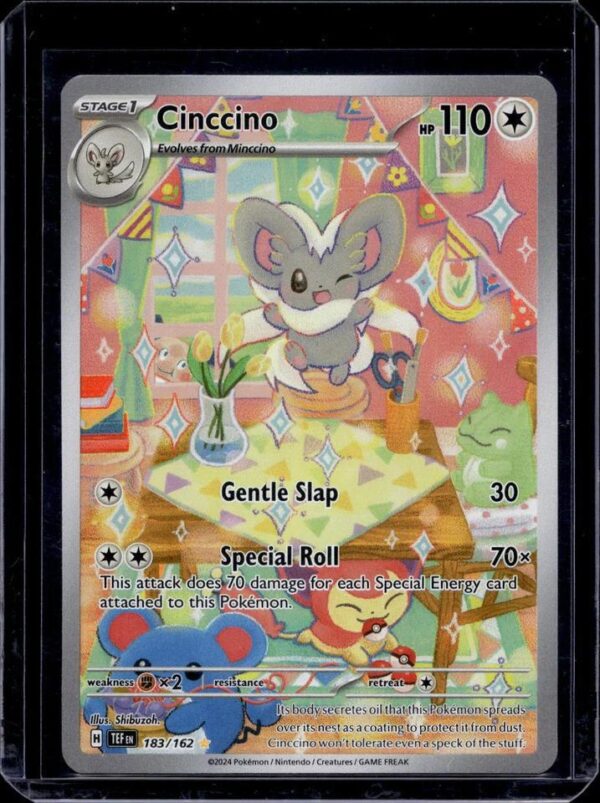 Cinccino Pokemon SV05: Temporal Forces 183/162