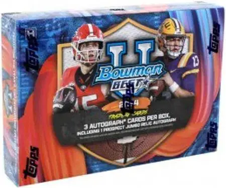 2024 Bowman University Best Football Breaker's Delight Box
