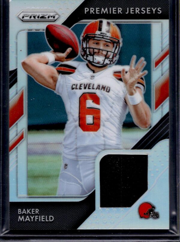 Baker Mayfield 2018 Panini Prizm Premier Jersey Cleveland Browns PP-1