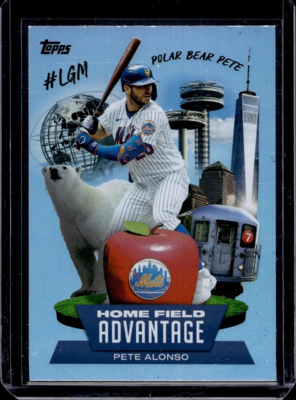 Pete Alonso 2022 Topps Home Field Advantage New York Mets HA-6