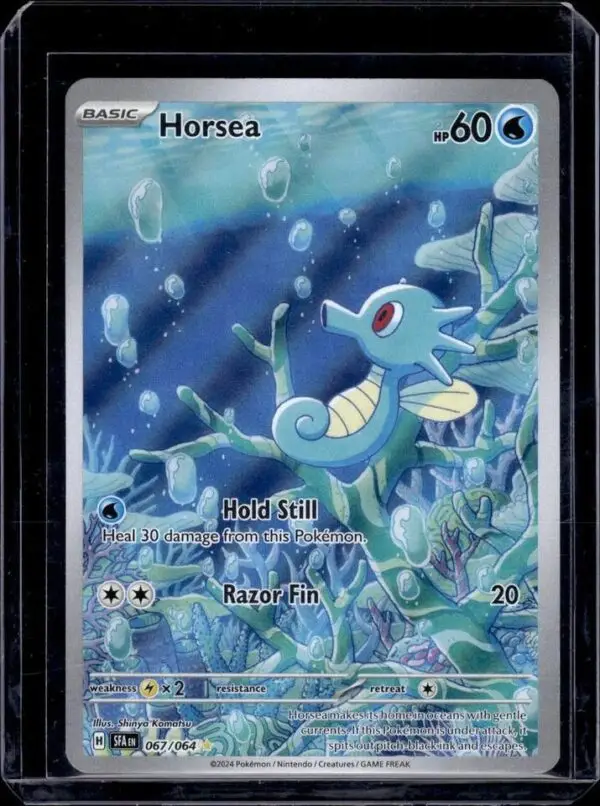 Horsea Pokemon Shrouded Fable 067/064