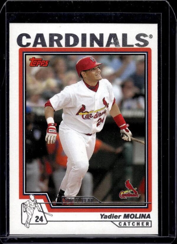 Yadier Molina 2004 Topps Rookie St. Louis Cardinals 324