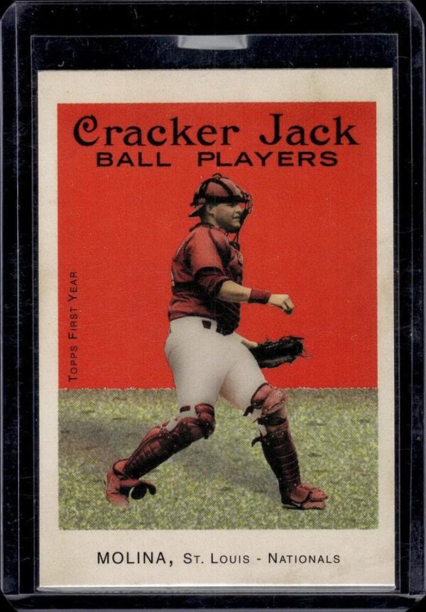 Yadier Molina 2004 Topps Cracker Jack Rookie St. Louis Cardinals 204