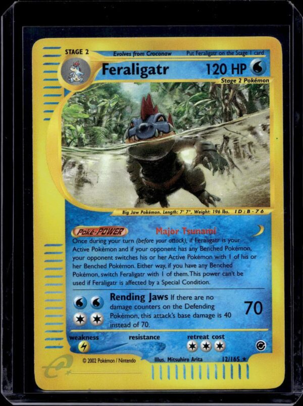 Feraligatr (12) Pokemon Expedition Reverse Holo 012/165