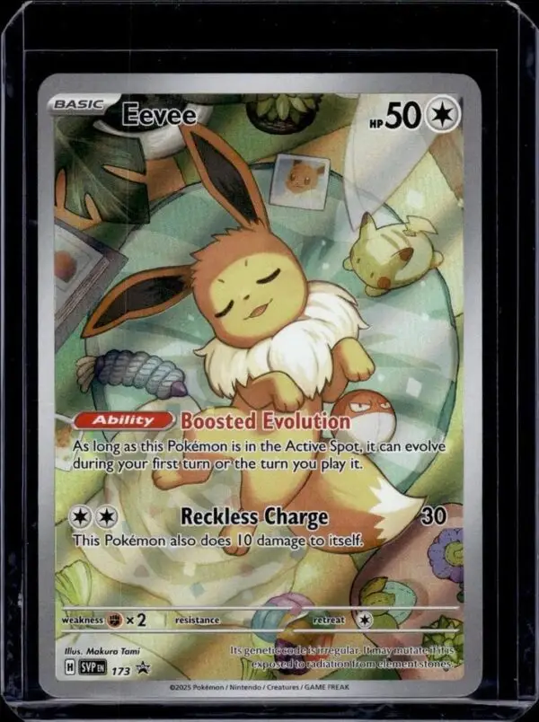 Eevee Pokemon Prismatic Evolutions Promo 173