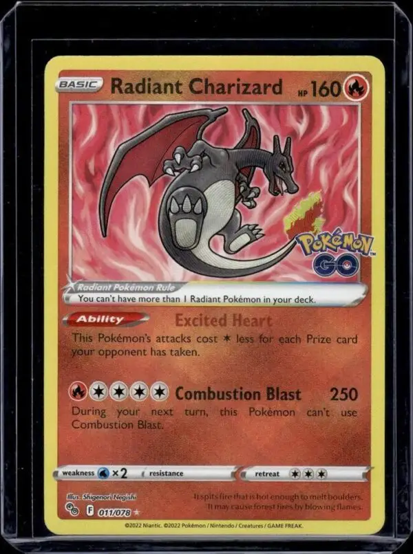 Pokemon Pokemon GO Radiant Charizard 011/078