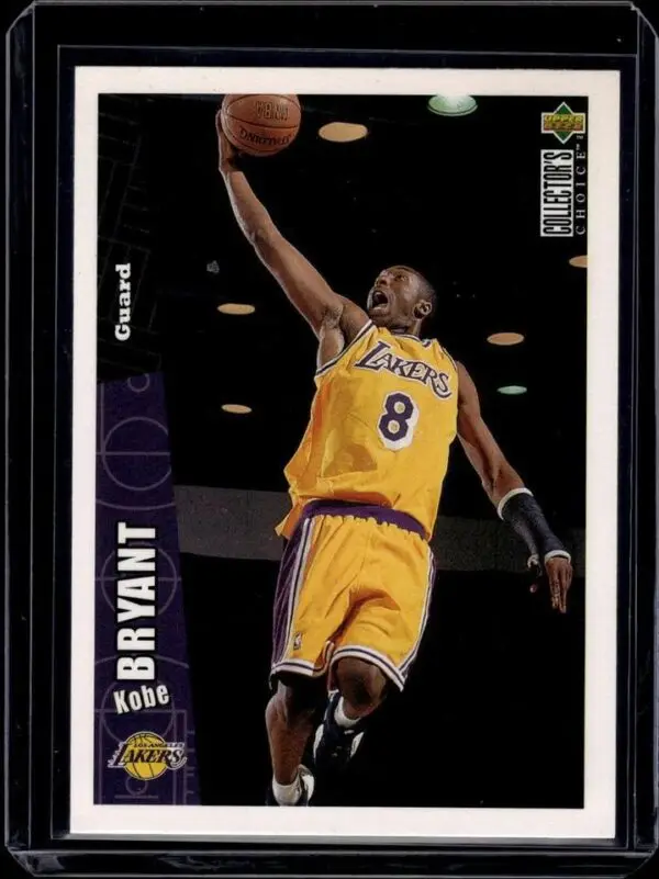 Kobe Bryant 1996-97 Collector's Choice Rookie RC Los Angeles Lakers LA2