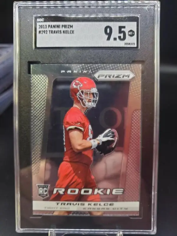 Travis Kelce 2013 Panini Prizm Rookie RC Kansas City Chiefs 292 SGC 9.5