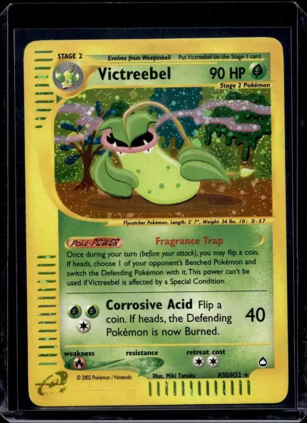 Victreebel Holo Pokemon Aquapolis H30/H32