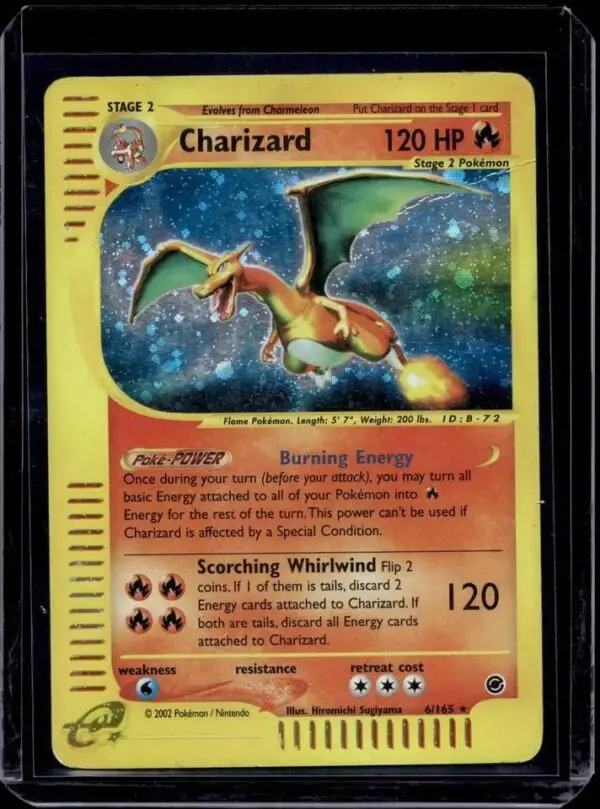 Charizard Pokemon Expedition 6/165