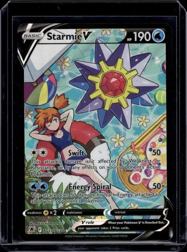 Starmie V Pokemon SWSH10: Astral Radiance Trainer Gallery TG13/TG30