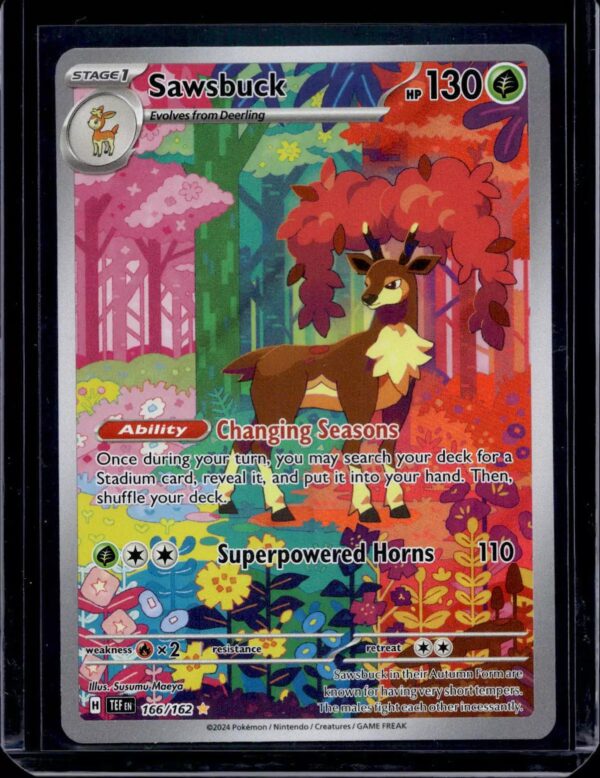 Sawsbuck Pokemon SV05: Temporal Forces 166/162