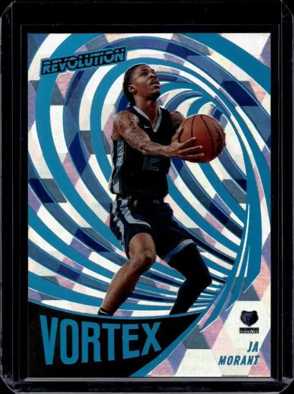 Ja Morant 2021-22 Panini Revolution Vortex Cubic /50 Memphis Grizzlies 32