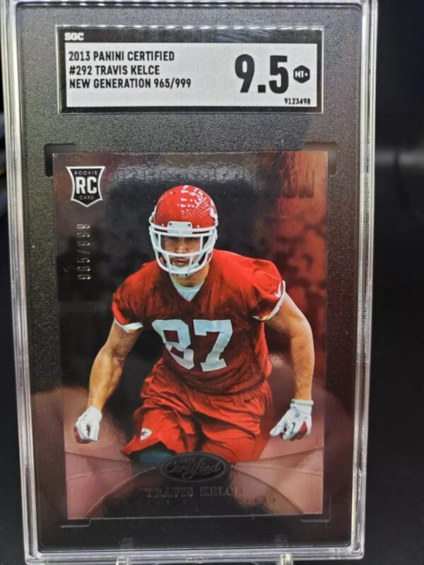 Travis Kelce 2013 Panini Certified RC /999 Kansas City Chiefs 292 SGC 9.5