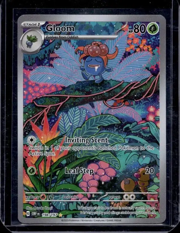 Gloom Pokemon SV03: Obsidian Flames 198/197