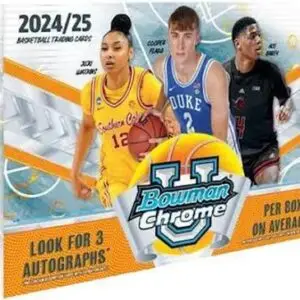 2024-25 Bowman University Chrome Basketball Breaker's Delight Box