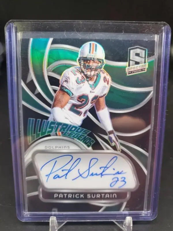 Patrick Surtain 2024 Panini Spectra Legends Auto /149 Miami Dolphins IL-PSN