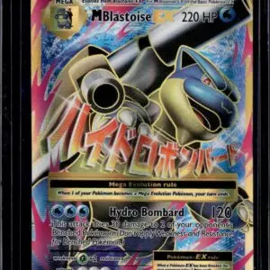 M Blastoise EX (Full Art) Pokemon XY - Evolutions 102/108