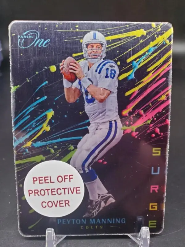 Peyton Manning 2022 Panini One Surge SSP Indianapolis Colts SRG-PMA