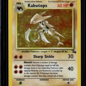 Kabutops (9) Holo Pokemon Fossil 9/62