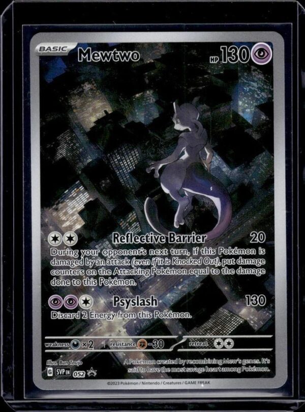 Mewtwo Pokemon SV: Scarlet & Violet Promo Cards 052