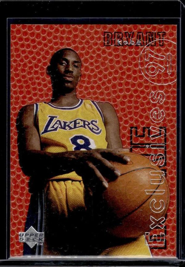 Kobe Bryant 1996-97 Upper Deck Rookie Exclusives Los Angeles Lakers R10