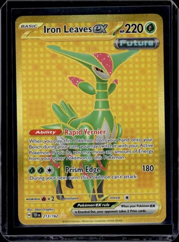 Iron Leaves ex Pokemon SV05: Temporal Forces 213/162