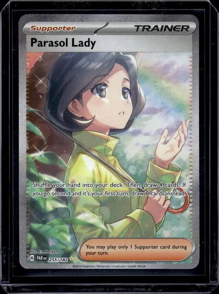 Parasol Lady Pokemon SV04: Paradox Rift 255/182