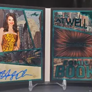 Hayley Atwell 2024 Leaf History Book Comic Book Auto 5/5 MCU CB-HA1