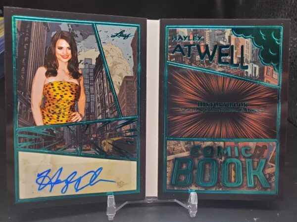 Hayley Atwell 2024 Leaf History Book Comic Book Auto 5/5 MCU CB-HA1