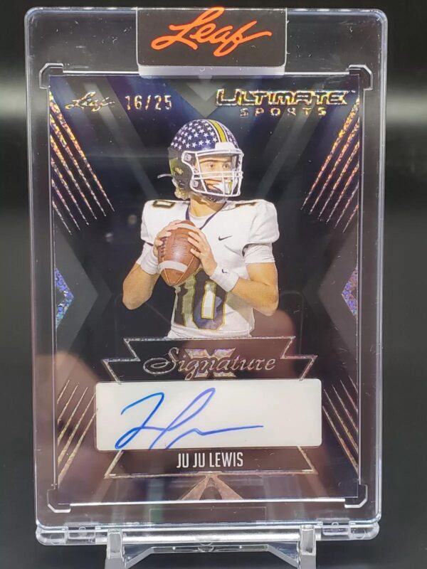 Ju Ju Lewis 2024 Leaf Ultimate Sports Signature X Auto /25 UXS-JL1