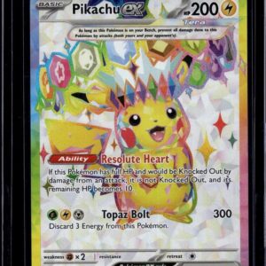 Pikachu ex Pokemon Surging Sparks 219/191