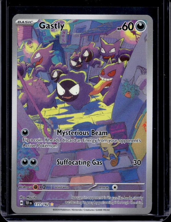 Gastly Pokemon SV05: Temporal Forces 177/162