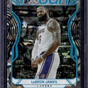 LeBron James 2021-22 Panini Illusions Tough SSP Los Angeles Lakers 24
