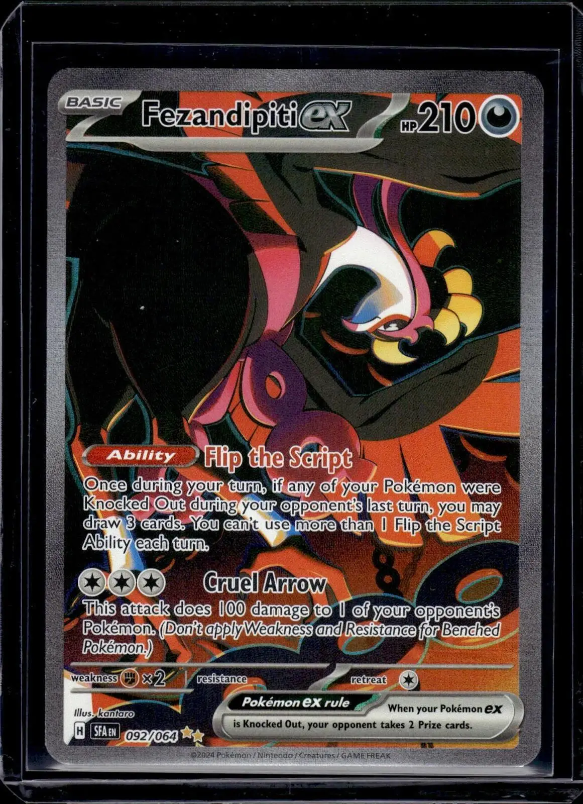 Fezandipiti ex Pokemon SV: Shrouded Fable 092/064