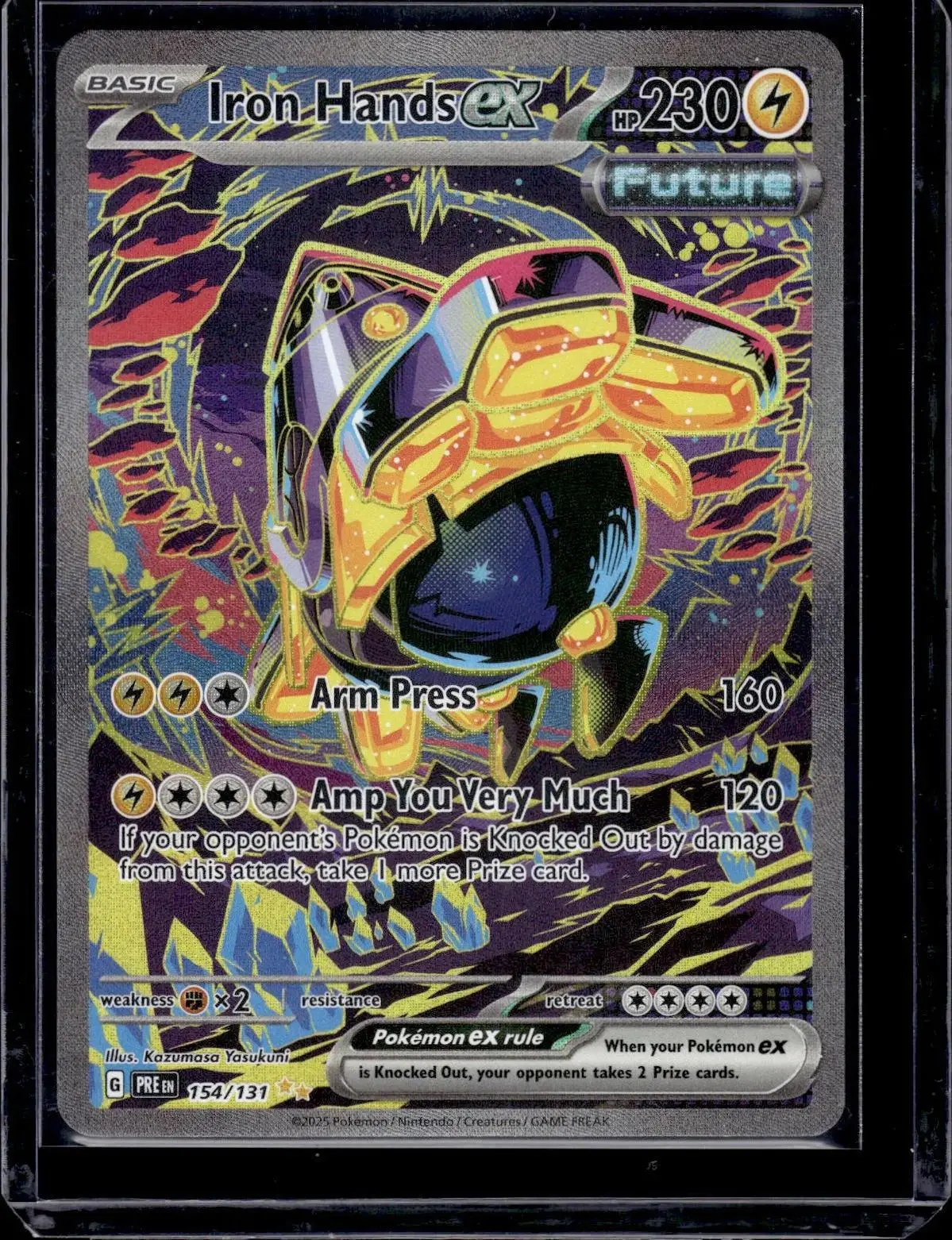 Iron Hands ex Pokemon SV: Prismatic Evolutions 154/131