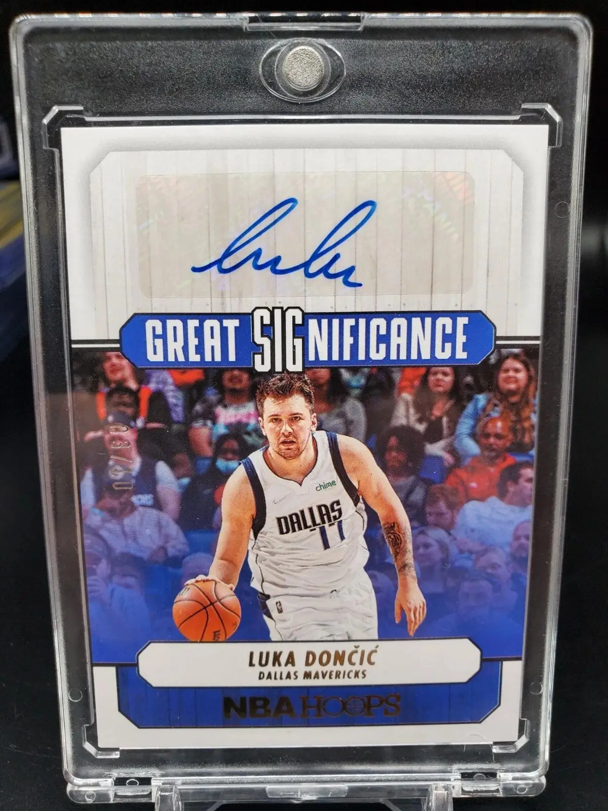 Luka Doncic ***2022-23 Hoops Great SIGnificance Auto /10 Dallas Mavericks GS-LKD