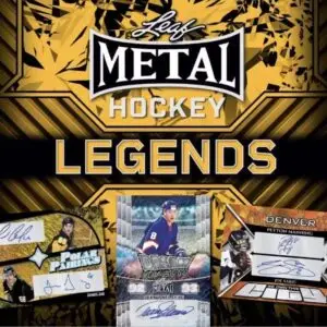 2025 Leaf Metal Hockey Legends Hobby Box