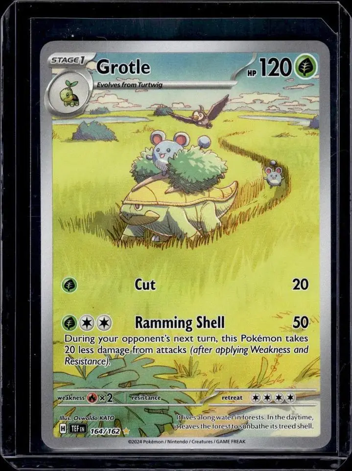 Grotle Pokemon SV05: Temporal Forces 164/162