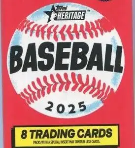 2025 Topps Heritage Baseball Hobby Pack